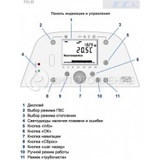 Конденсационный газовый котел E.C.A. Felis FL 50 NG