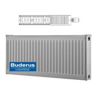 Стальной панельный радиатор Buderus Радиатор K-Profil 22/600/2000 (12) (C)