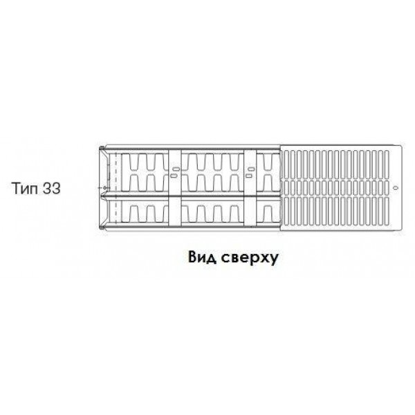 Стальной панельный радиатор Buderus Радиатор K-Profil 33/500/600 (24) (C)