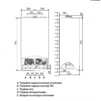 Газовый котел Ariston ALTEAS XC 24 FF NG