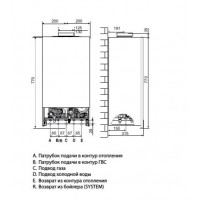 Газовый котел Ariston CARES X 15 CF NG