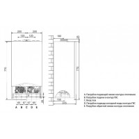 Газовый котел Ariston GENUS ONE 24