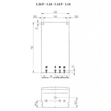 Газовый котел Baxi ECOFOUR 1.14 F