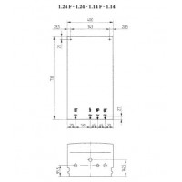 Газовый котел Baxi ECOFOUR 1.24 F
