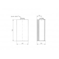 Газовый котел Baxi ECO Four 24