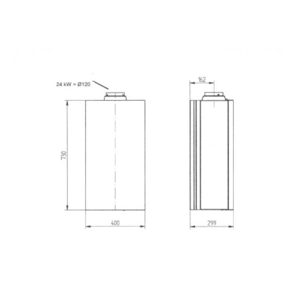 Газовый котел Baxi ECO Four 24