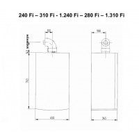 Газовый котел Baxi LUNA 3 1.310 Fi