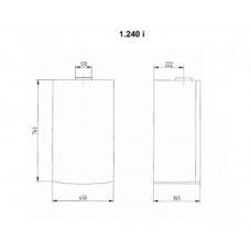 Газовый котел Baxi LUNA 3 Comfort 1.240 i