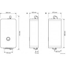 Электрический котел Bosch Tronic Heat 3000 9 кВт