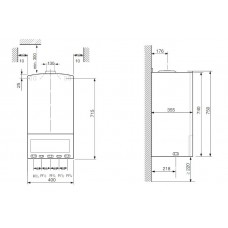 Газовый котел Bosch GAZ 4000 ZSA 24 - 2 K (одноконтурный, атмосферный)