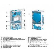 Газовый котел Buderus Logamax plus GB172-20 i K (черный)