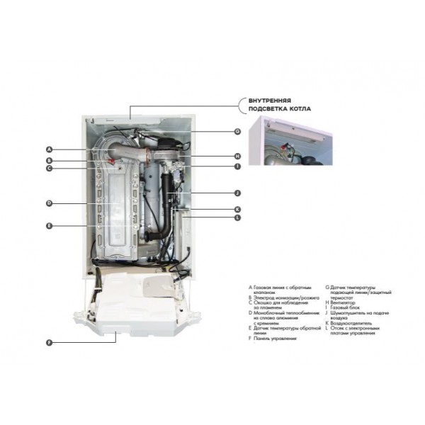 Газовый котел De Dietrich EVODENS PRO AMC 45 DIEMATIC EVOLUTION