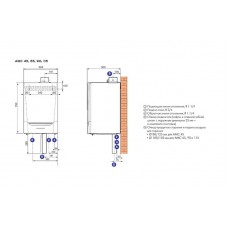 Газовый котел De Dietrich EVODENS PRO AMC 45 INICONTROL 2