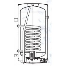 Бойлер косвенного нагрева Drazice OKC 160/1m2