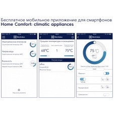 Электрический накопительный водонагреватель из нержавеющей стали Electrolux EWH 30 Centurio IQ 2.0
