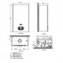 Настенный одноконтурный газовый котел Ferroli Bluehelix TECH RRT 24H