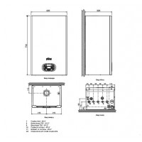 Газовый котел Ferroli Bluehelix TECH RRT 24C