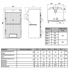 Твердотопливный котел Ferroli SFL 6
