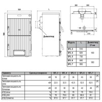 Твердотопливный котел Ferroli SFL 7