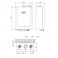 Газовый котел Navien Deluxe - 10k White