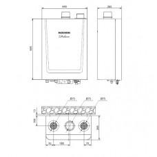 Газовый котел Navien Deluxe - 10k White