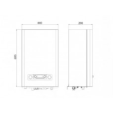 Газовый котел Navien SmartTok - 35K