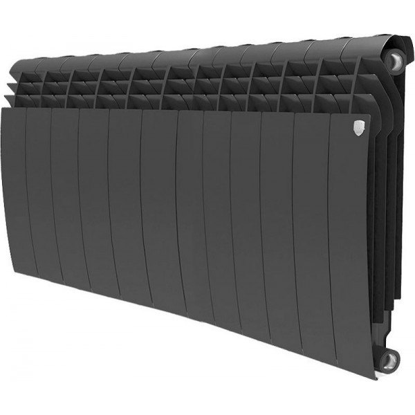 Биметаллический радиатор Royal Thermo BiLiner 500 Noir Sable 12 секц.