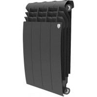 Биметаллический радиатор Royal Thermo BiLiner 500 Noir Sable 4 секц.