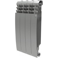 Биметаллический радиатор Royal Thermo BiLiner 500 Silver Satin 4 секц.