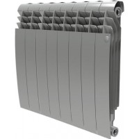 Биметаллический радиатор Royal Thermo BiLiner 500 Silver Satin 8 секц.