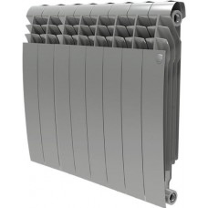 Биметаллический радиатор Royal Thermo BiLiner 500 Silver Satin 8 секц.