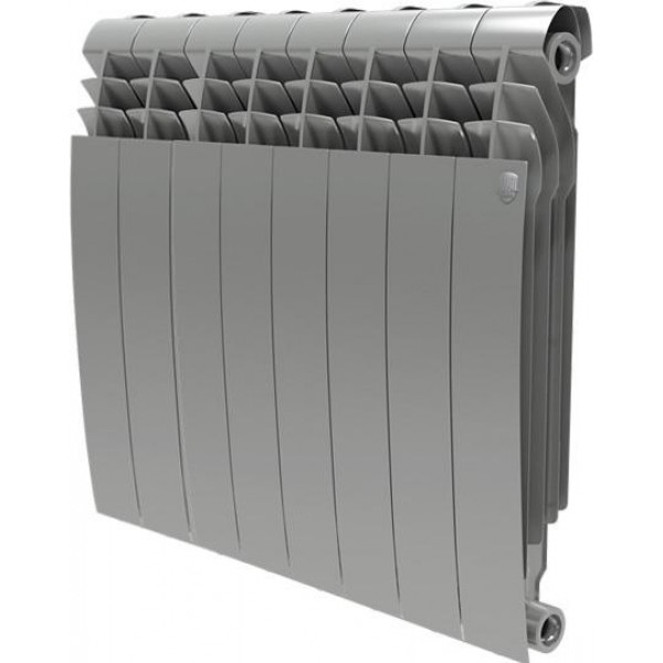 Биметаллический радиатор Royal Thermo BiLiner 500 Silver Satin 8 секц.