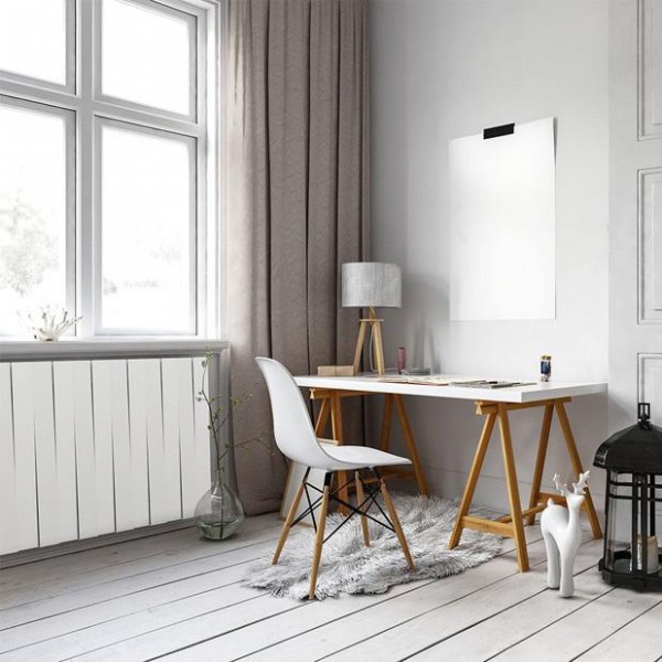 Биметаллический радиатор Royal Thermo Piano Forte 500/Bianco Traffico 6 секц.