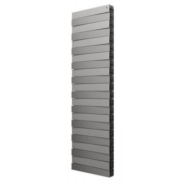 Биметаллический радиатор Royal Thermo Piano Forte Tower/Silver Satin 22 секций