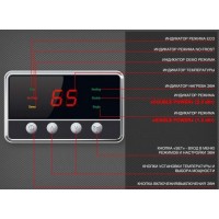 Электрический накопительный водонагреватель из нержавеющей стали Thermex FSS 50V