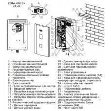 Российский электрический котел Zota 21 MK-S