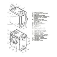 Недорогой твердотопливный котел Zota Box-8