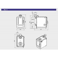 Недорогой твердотопливный котел Zota Box-8