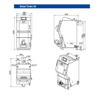 Твердотопливный котел Zota Bulat Turbo 30