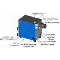 Твердотопливный котел для дома Zota MASTER-20 (без плиты)
