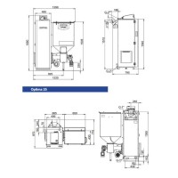 Твердотопливный котел для дома Zota OPTIMA 25