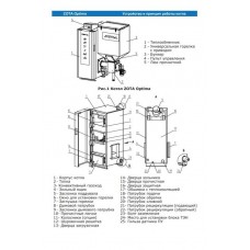 Твердотопливный котел для дома Zota OPTIMA 25