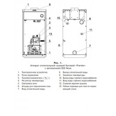 Энергонезависимый напольный газовый котел Лемакс Premier 11,6