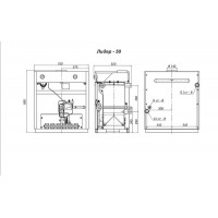 Одноконтурный напольный газовый котел Лемакс Лидер-50