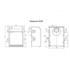 Газовый котел Лемакс Патриот 16 без УСД